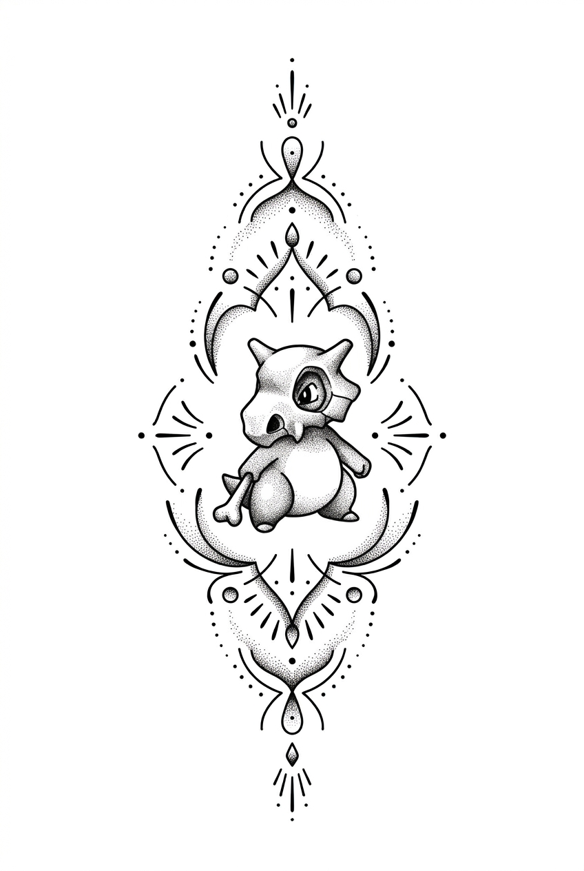 Embrassement Crânien Ornamental de Cubone