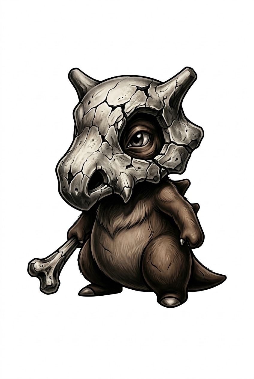 現實主義的卡拉骨與破碎頭骨