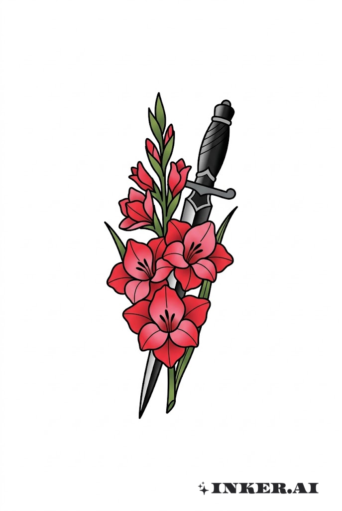 글라디올러스와 단검