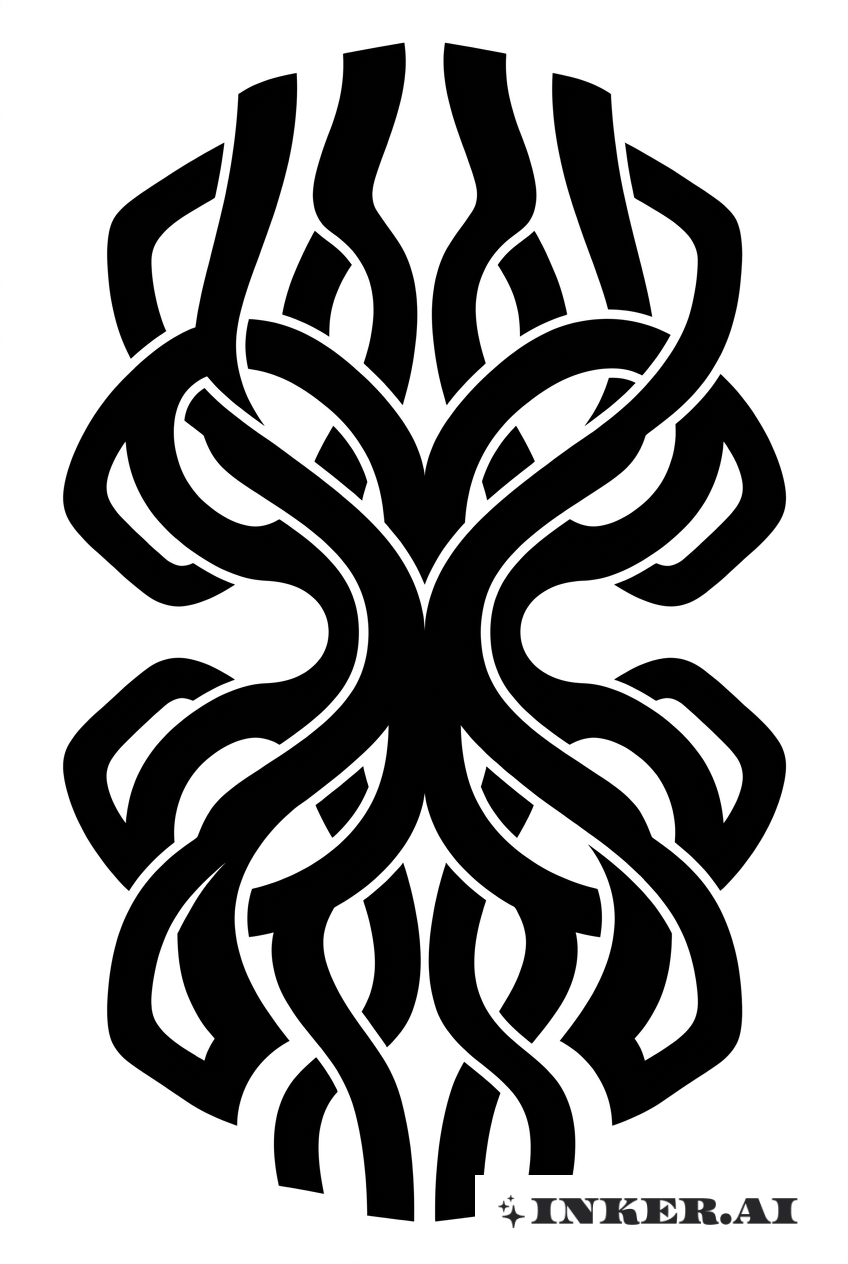 部族のセコイアツリーの根の抱擁