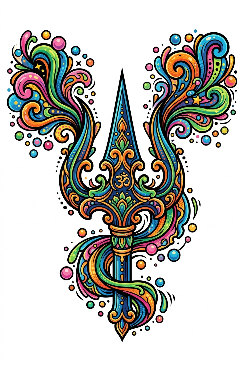 迷幻三叉戟爆发