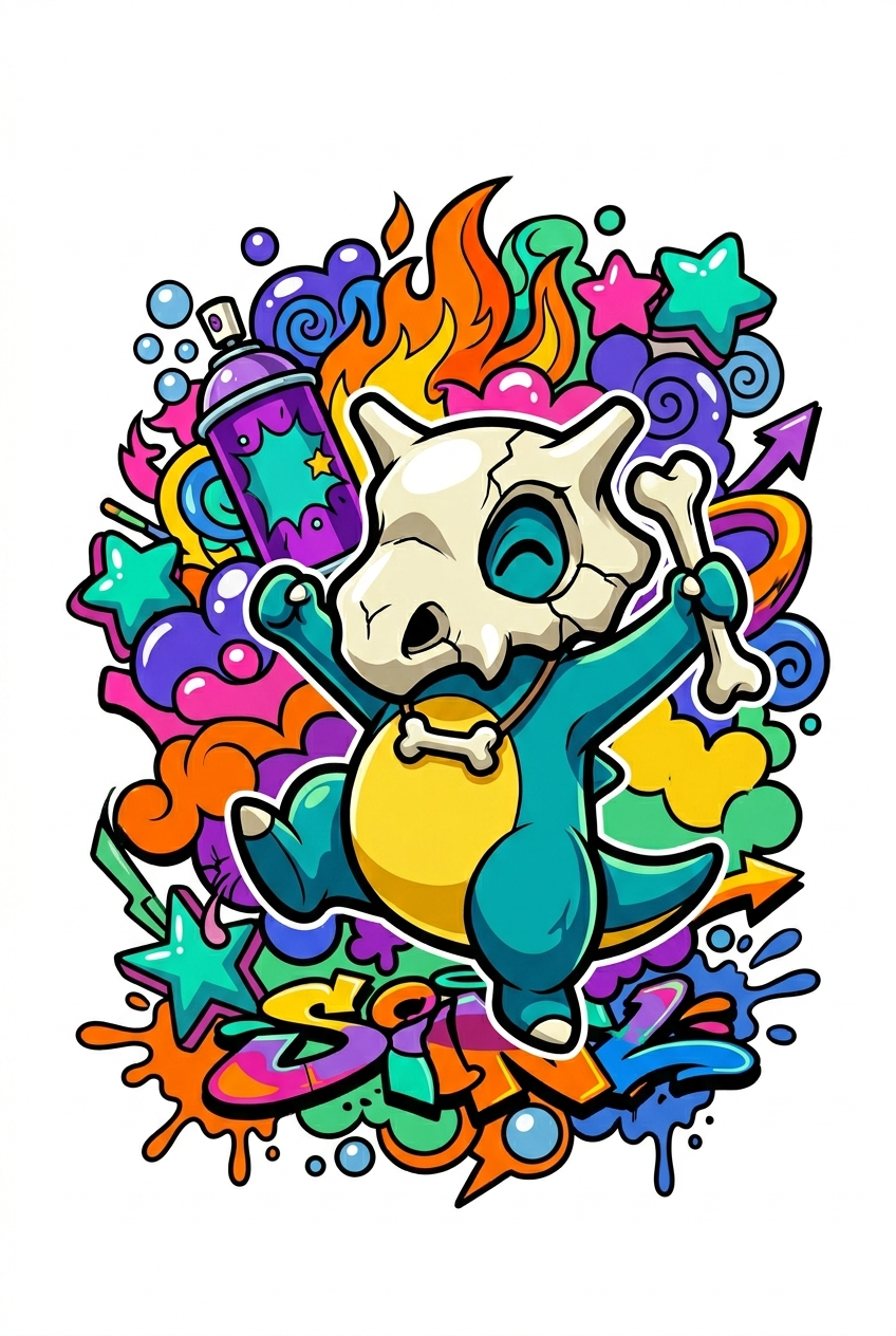 可拉可拉活潑骷髏舞