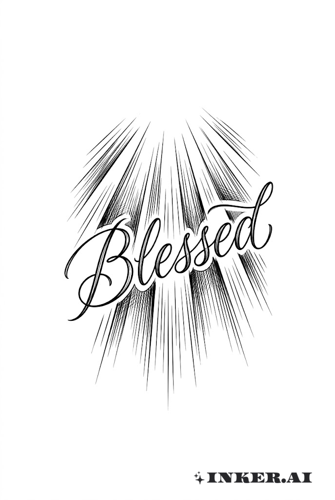 Phác Thảo Tia Sáng Ban Phước