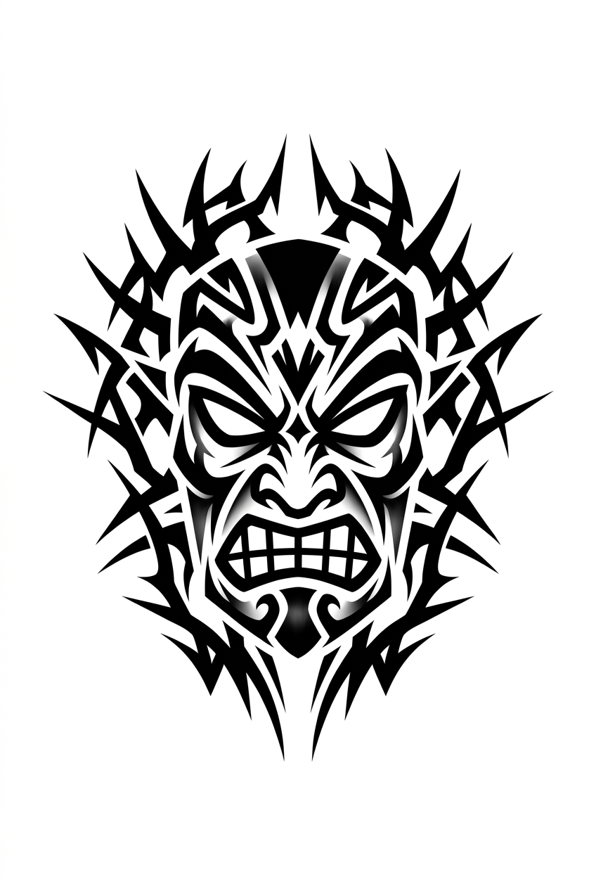 Masque Totem Condamné