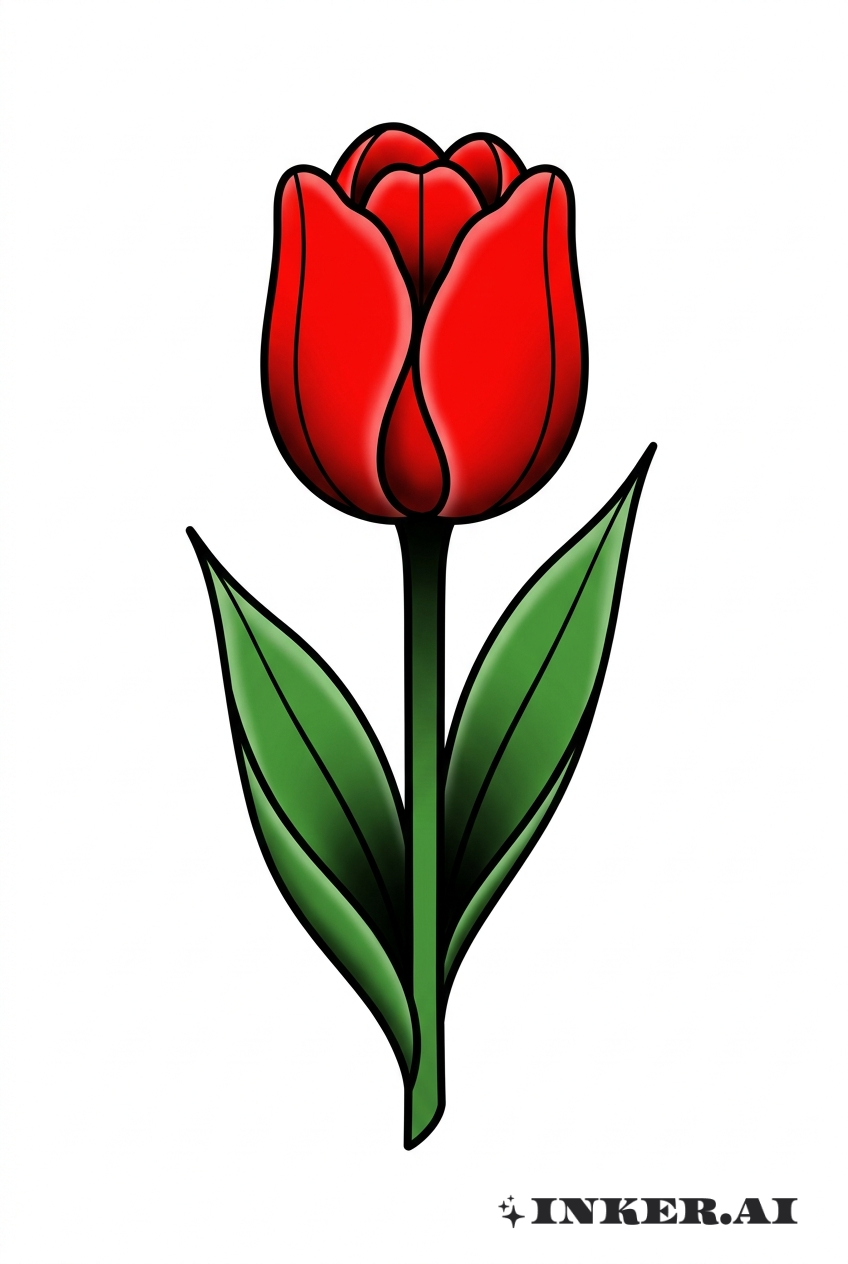 Tulipe Traditionnelle Audacieuse