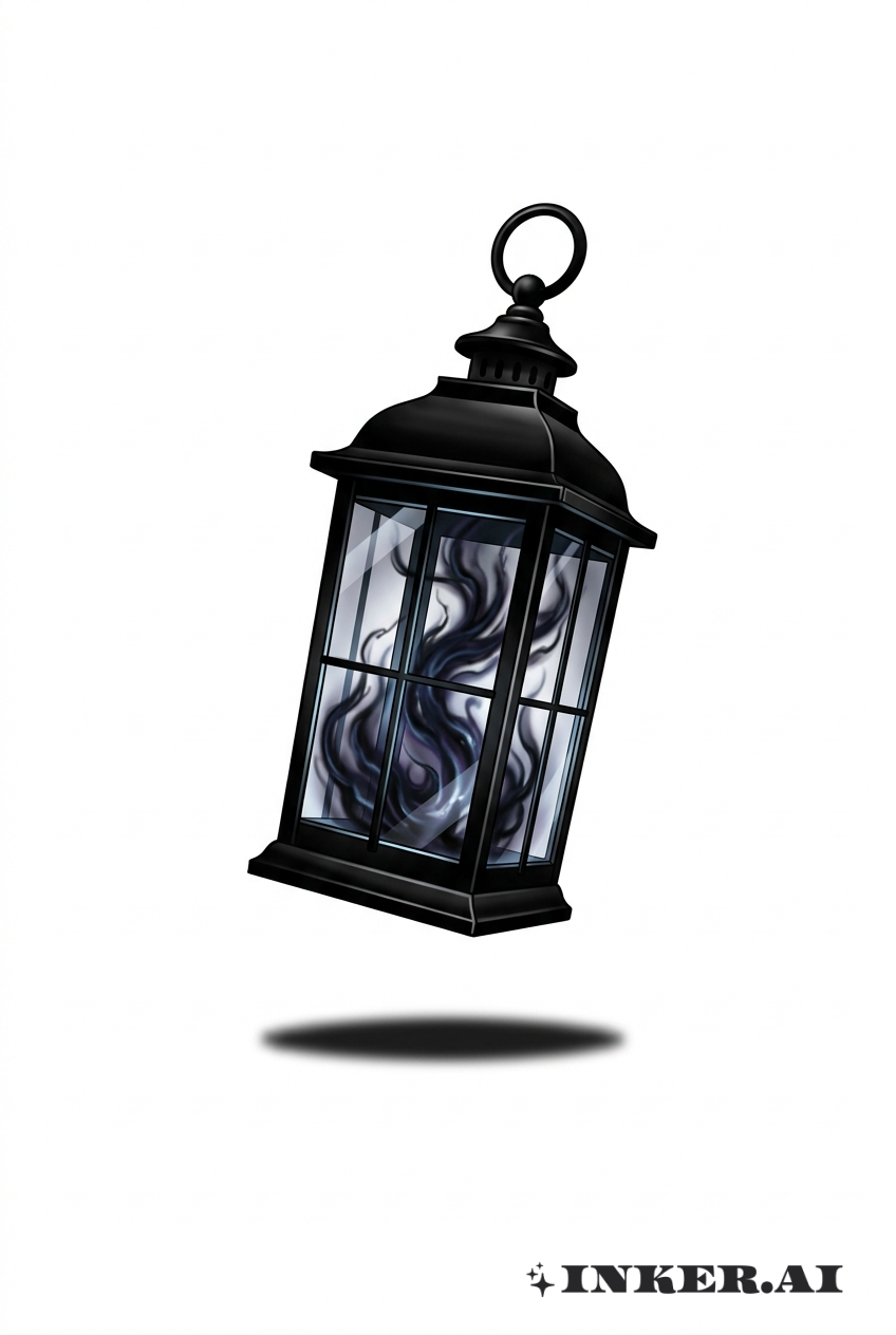 黑灯笼3D幻觉球