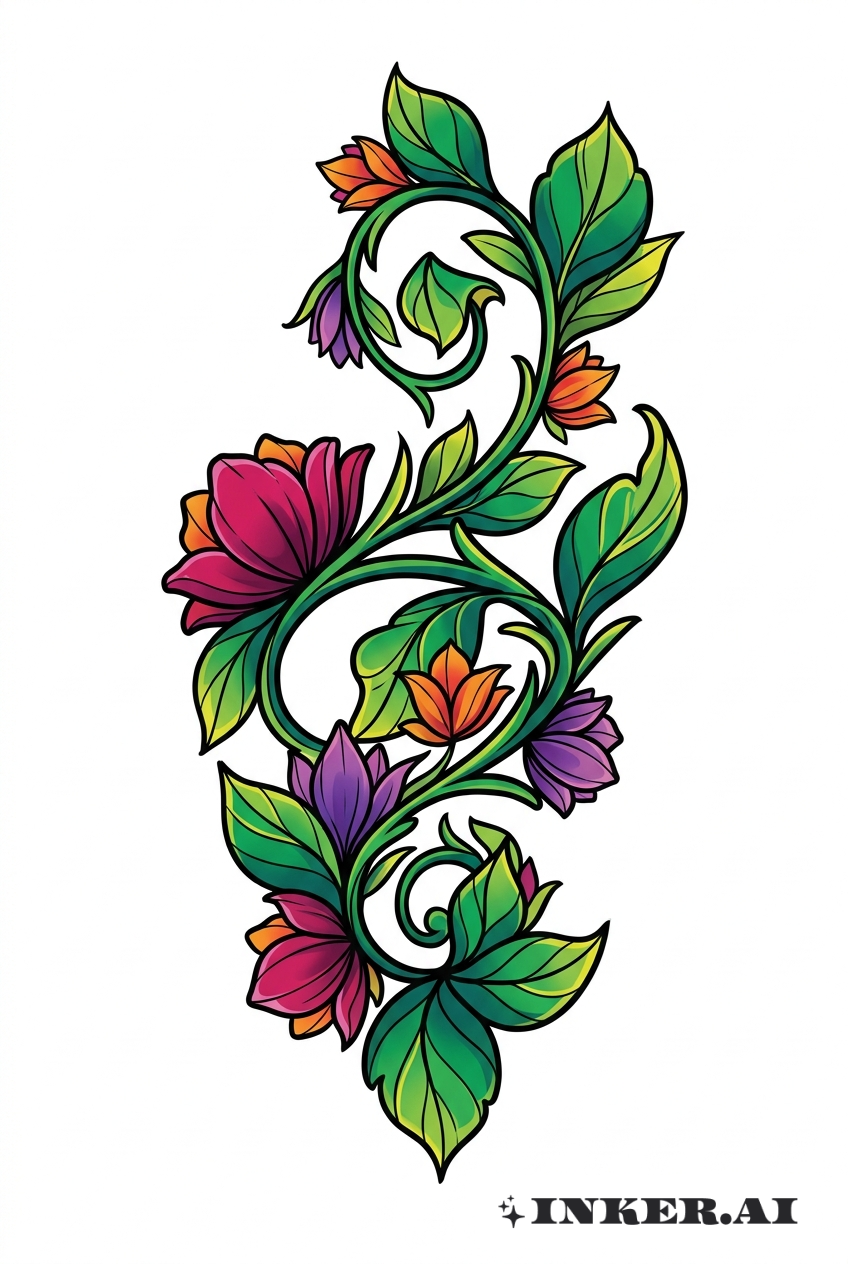 ツタ スパイラル ブルーム