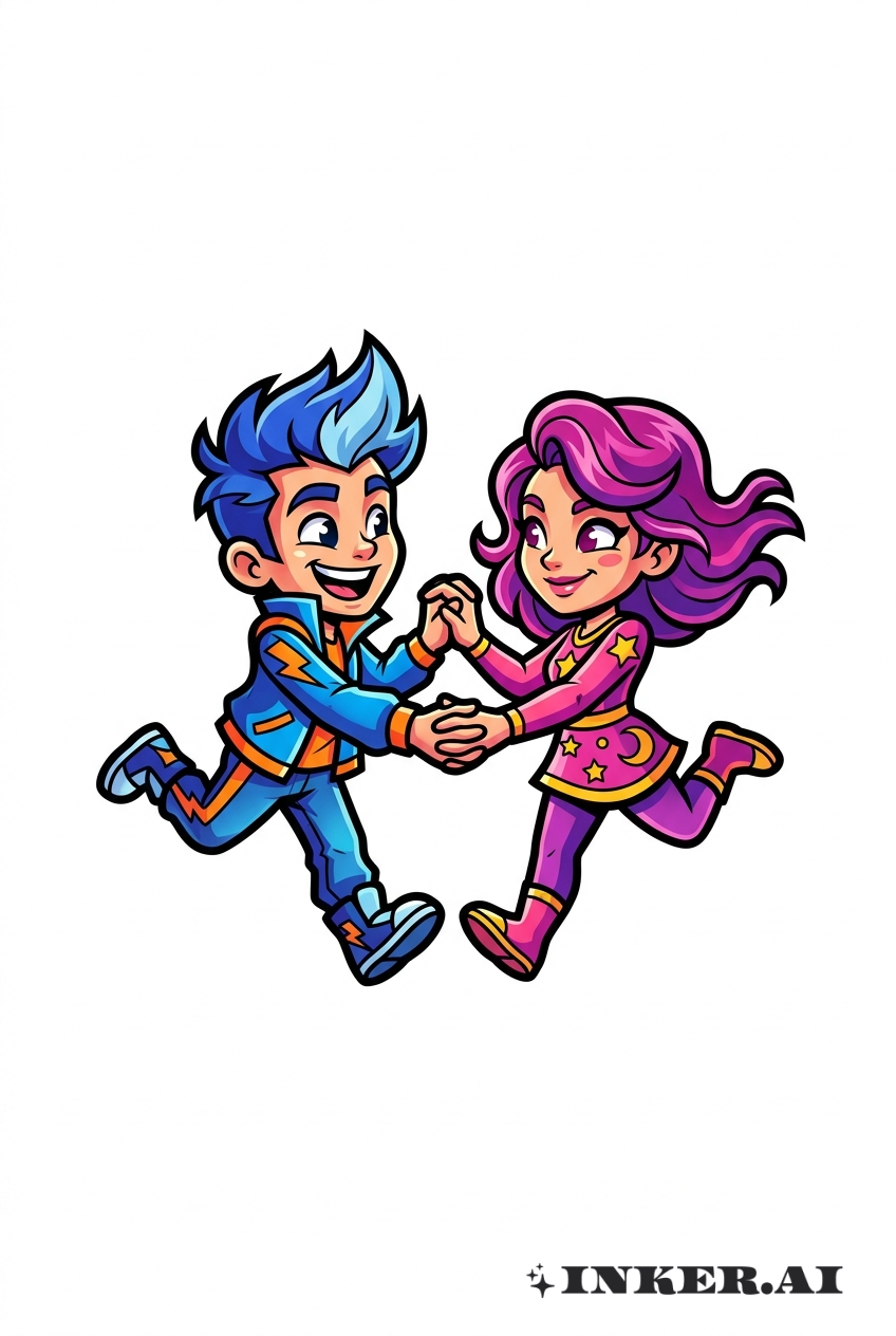 Gemini Cartoon Duality