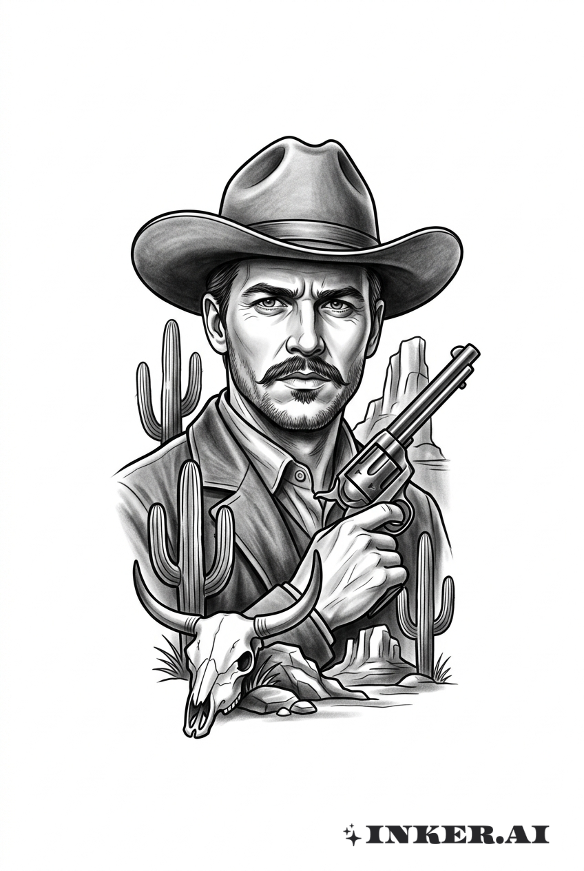 Doc Holliday Chicano Cowboy Legende