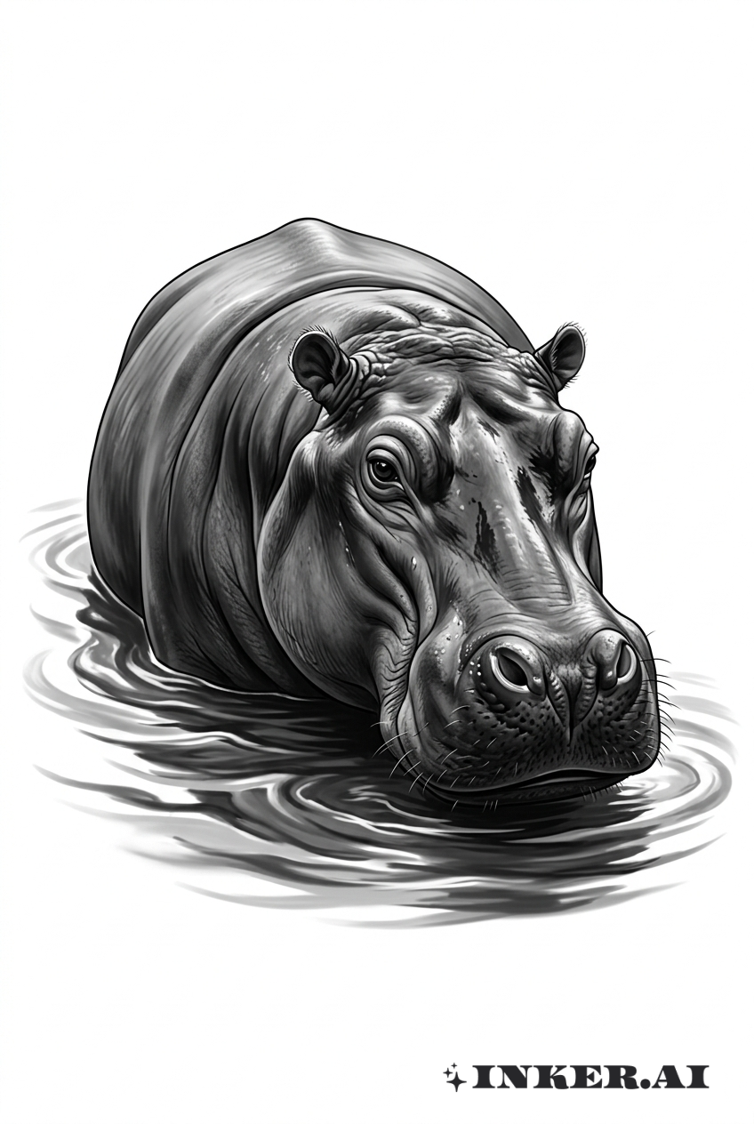 Hà mã thực tế trong nước