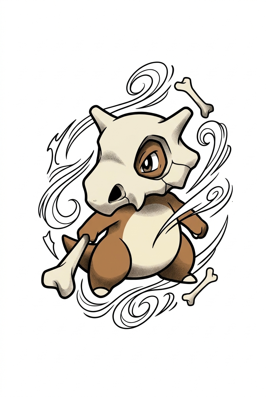 Chiến Binh Anime Cubone