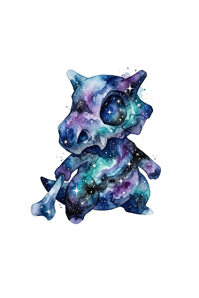 Cubone Bóng Nước Vũ Trụ