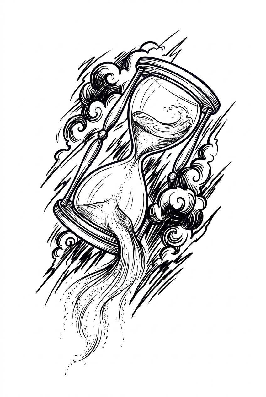 Destin du Sablier Tombant