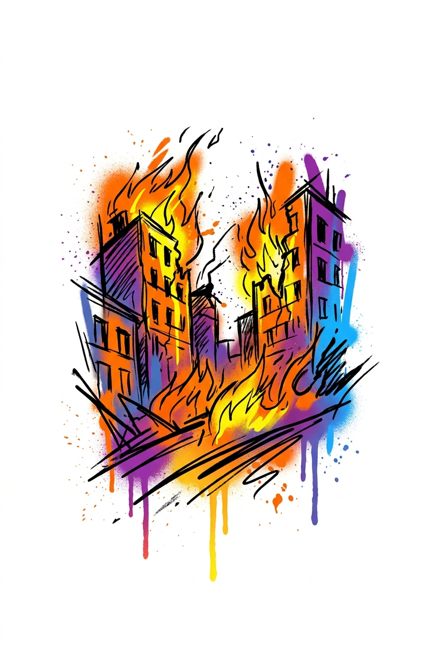 Graffiti Apocalyptique Destin