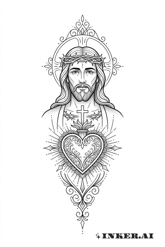 Chúa Jesus - Trái Tim Lửa Thiêng