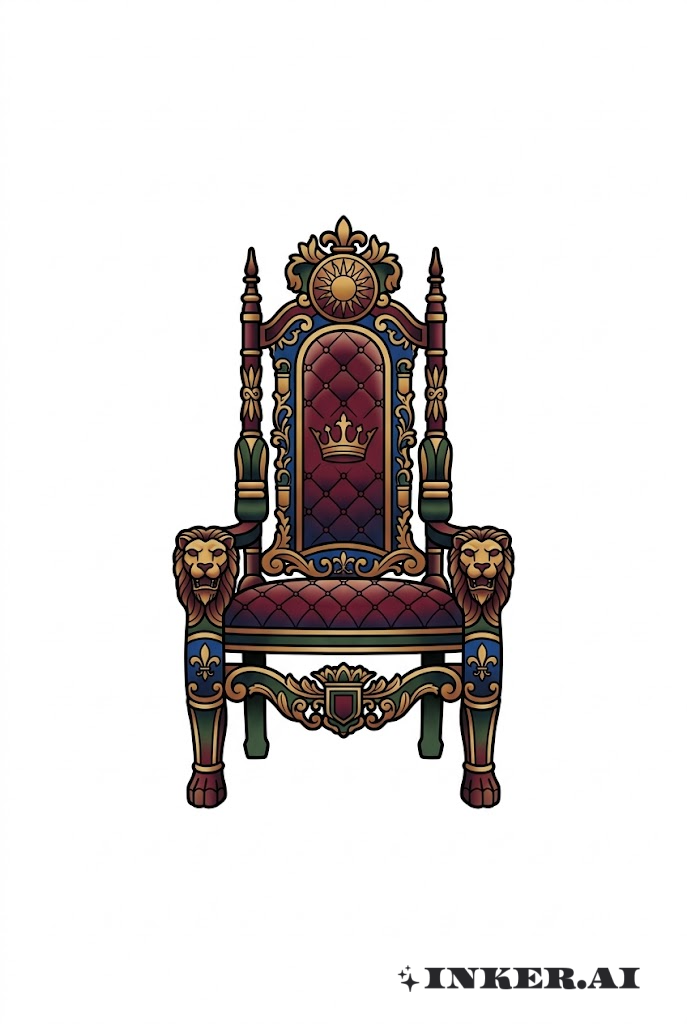 왕국 왕좌 문장