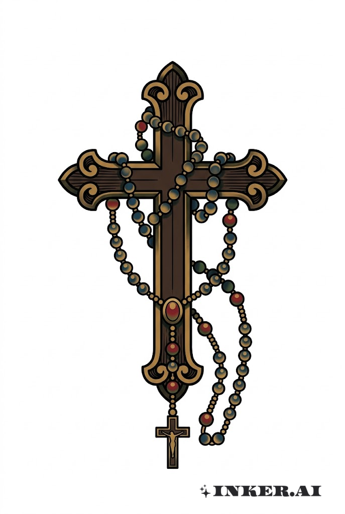 신앙 묵주 구슬