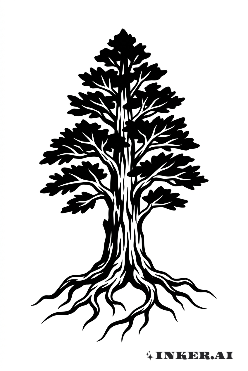 レッドウッドの根 ブラックワーク