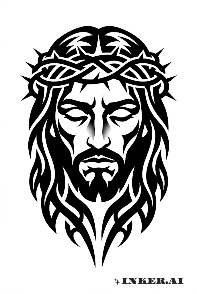 Couronne d'épines tribale de Jésus