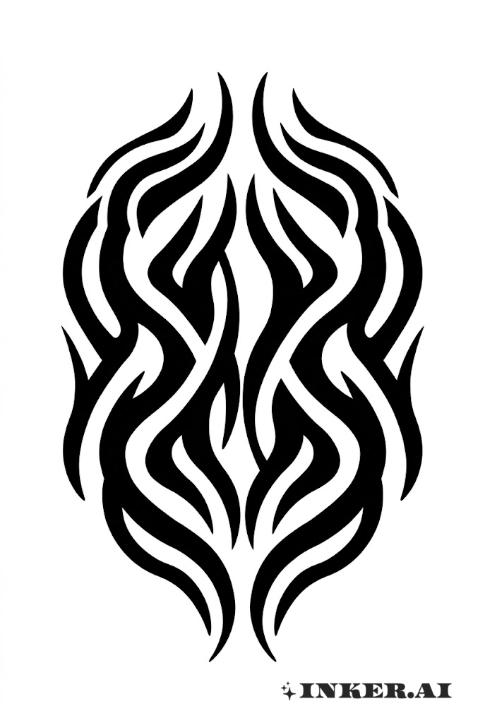 Sleep Token Abstractions Tribales Ondulantes