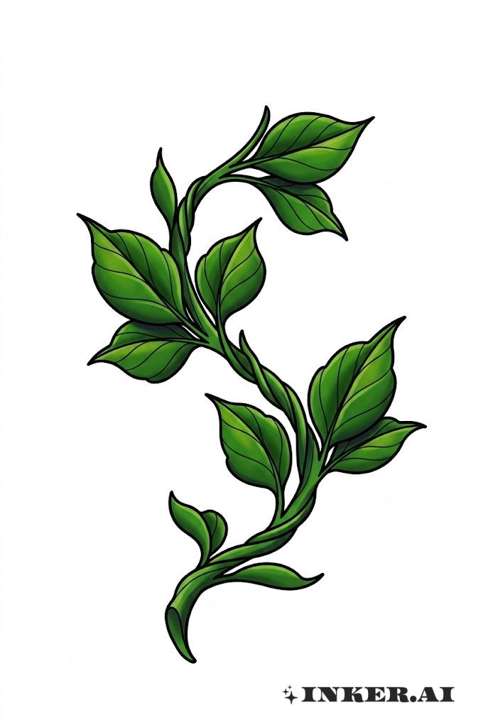 네오-트래디셔널 꼬인 덩굴