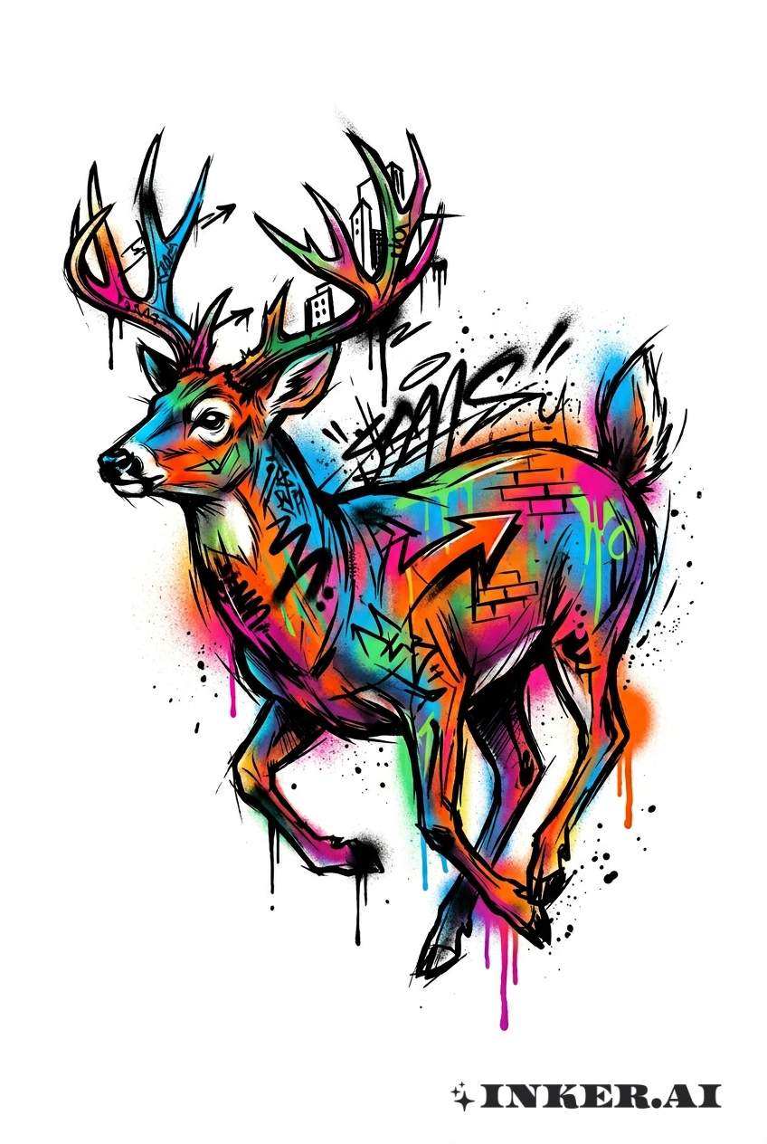 Graffiti Buck Wild Escape