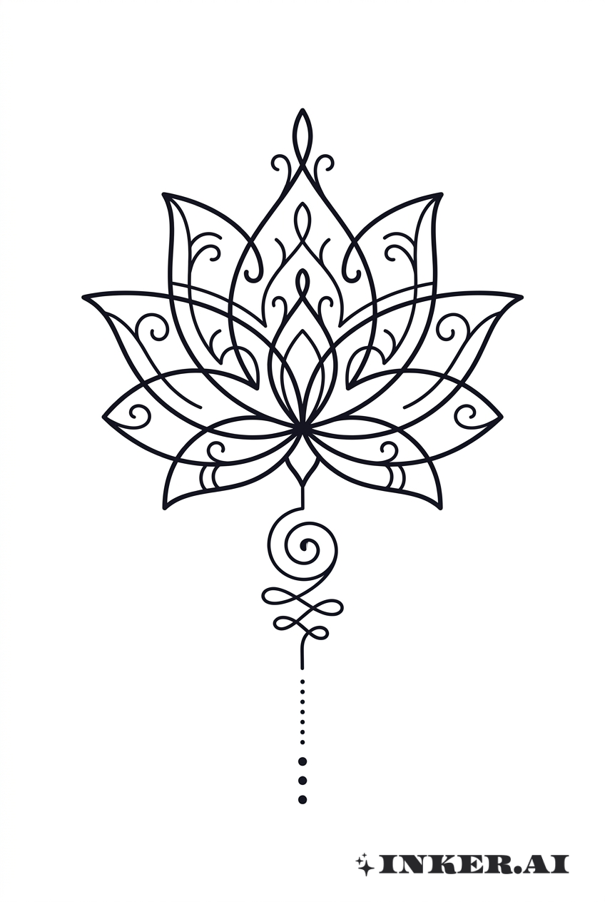 Biểu Tượng Sen Trang Trí Niềm Tin