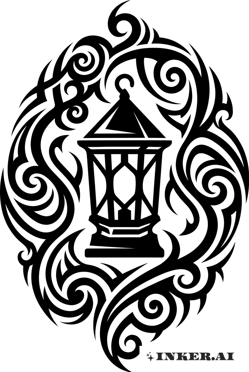 部落螺旋黑燈籠