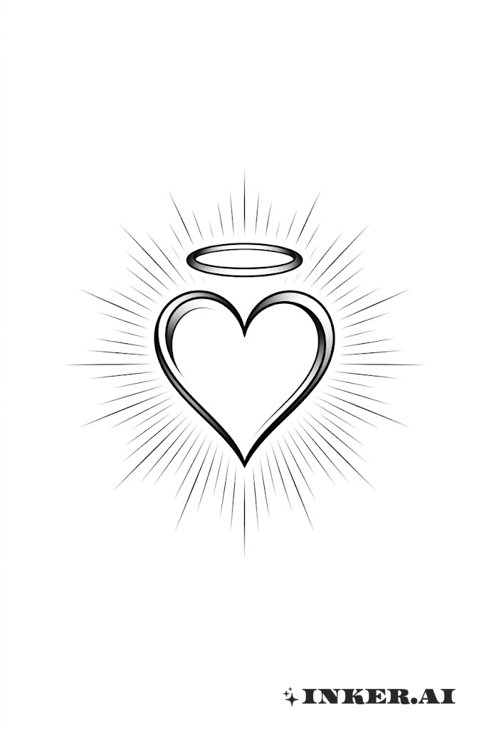 Phác Thảo Trái Tim May Mắn