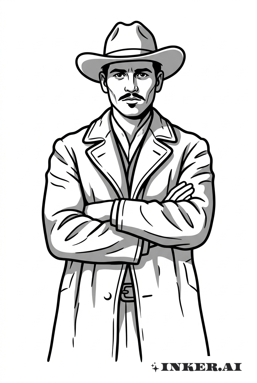 Doc Holliday Cowboy-Pose