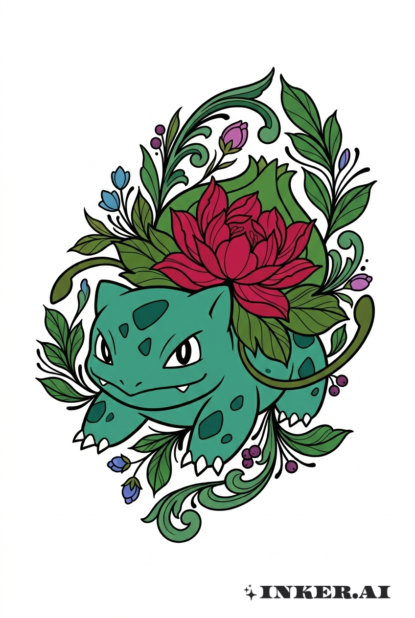 Bulbasaur Hài Hòa Thực Vật