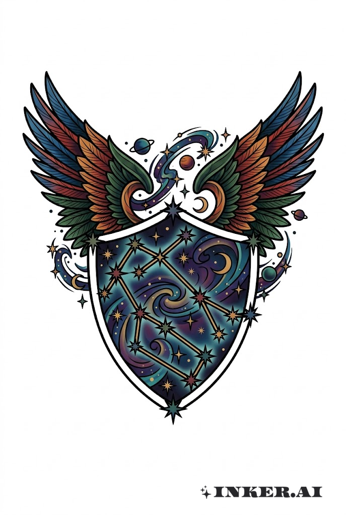 Escudo de la Constelación de Géminis