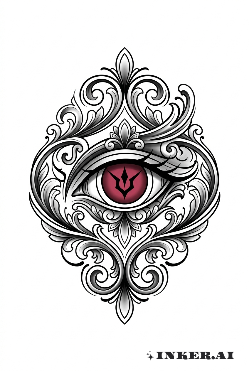 Ojo Geass con Trabajo de Rol Chicano