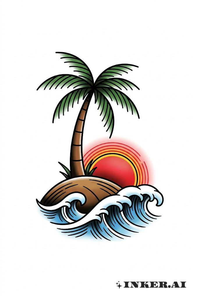 클래식 팜비치 장면