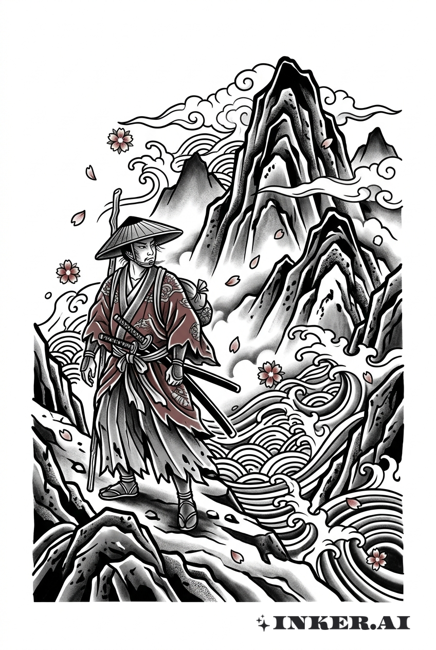 Viagem do Samurai Errante