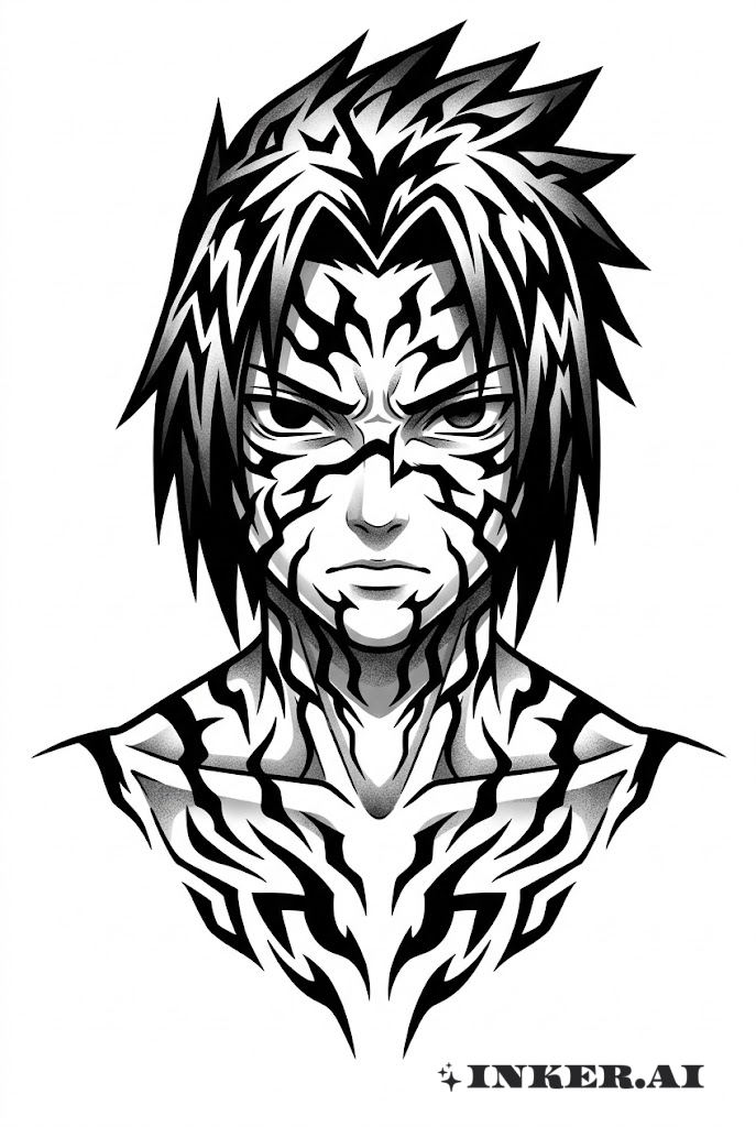 サスケ 呪印変身