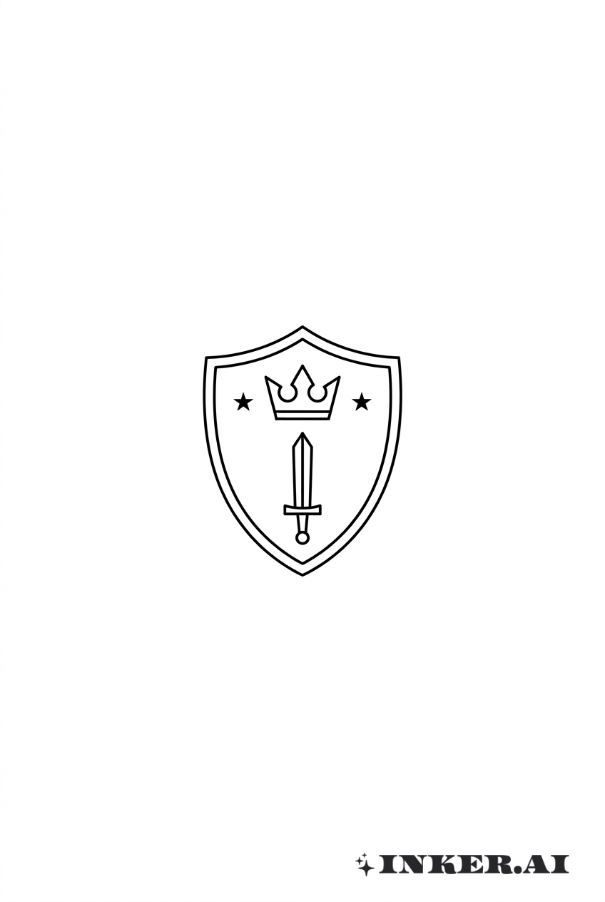 極簡王國盾徽紋