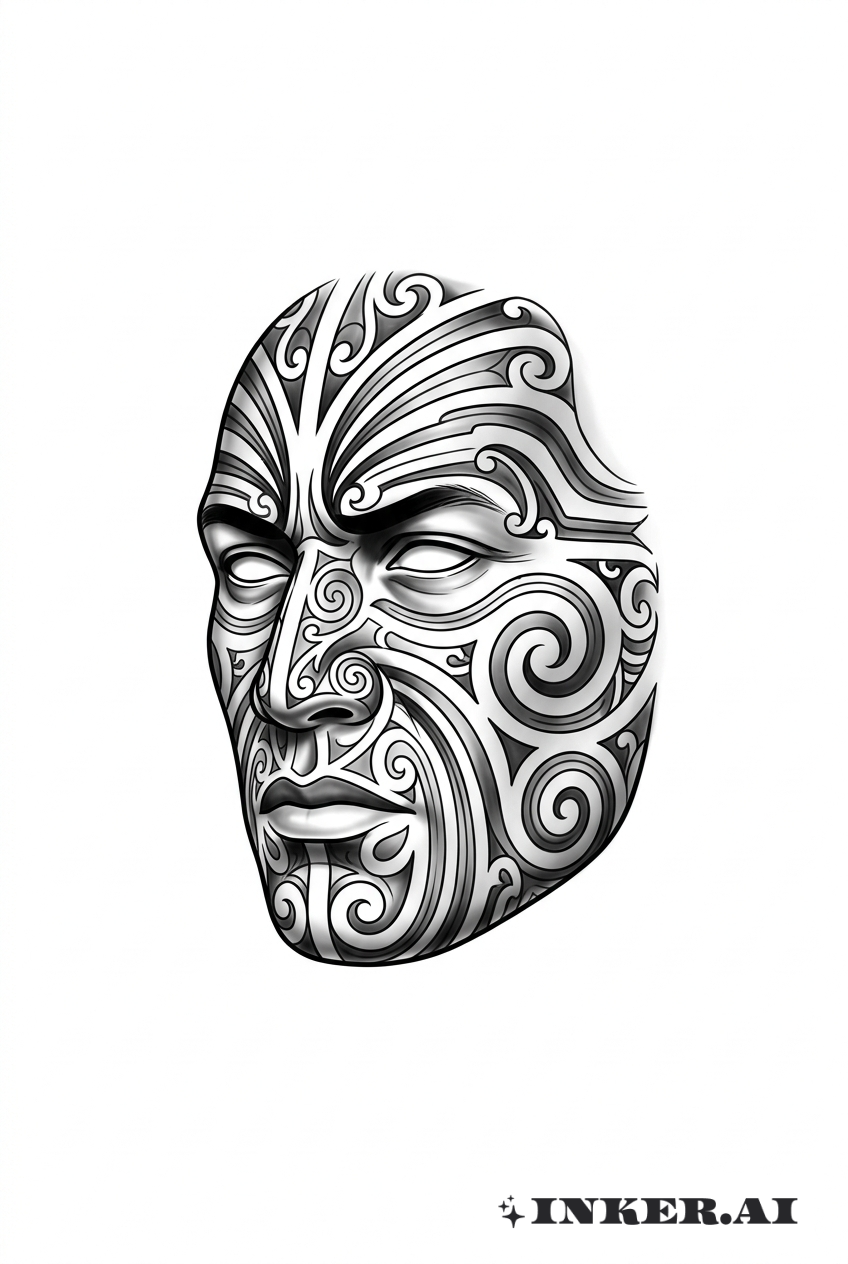 Fusion Maori Guerrier Chicano