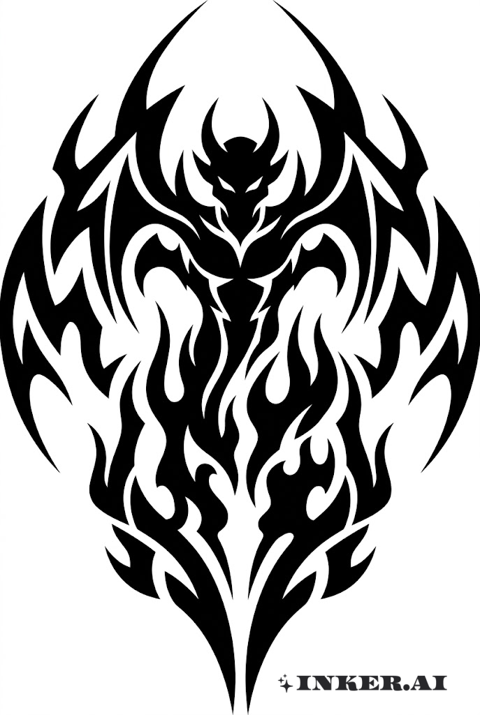 Demônio Tribal Infernal