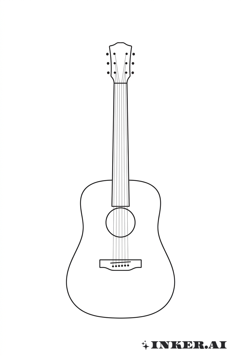 Phác Thảo Guitar Tối Giản Lấy Cảm Hứng Từ Morgan Wallen