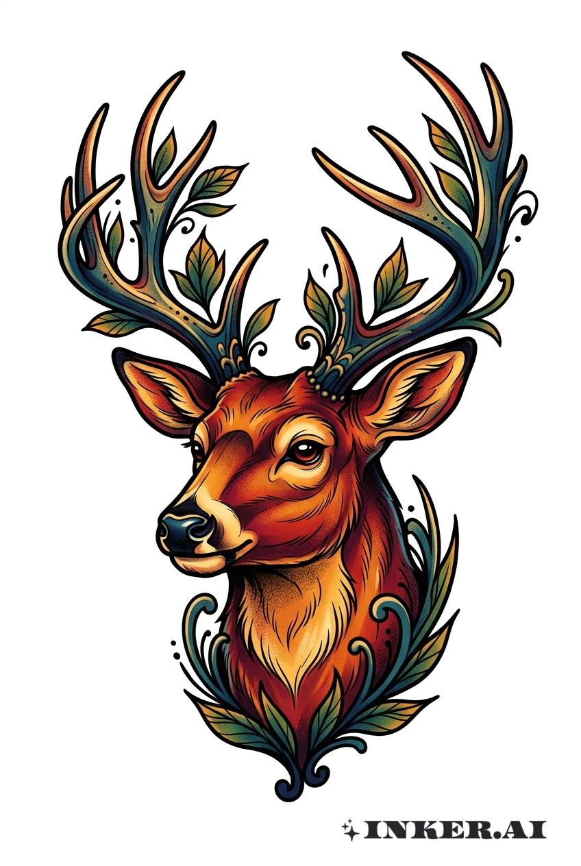 Majestic Buck Head Neo-Traditional