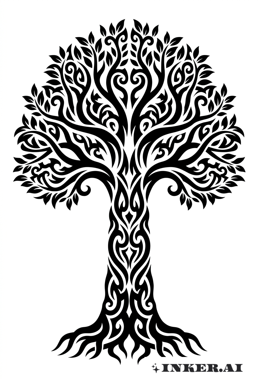 Gardien Tribal de l'Arbre Séquoia