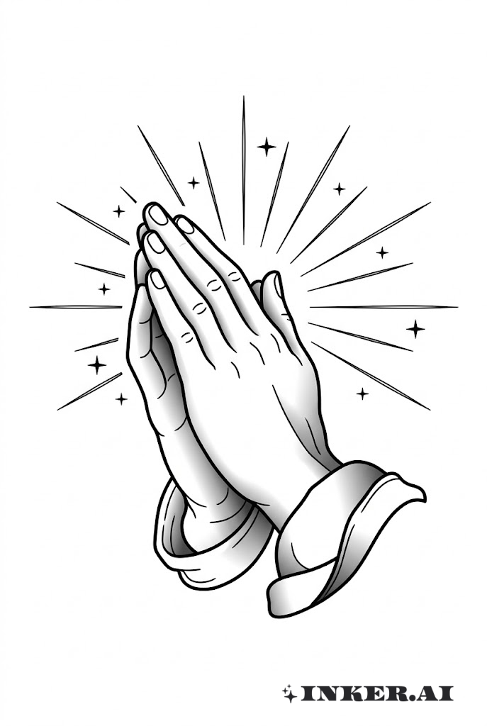 Bàn Tay Được Ban Phước Linework