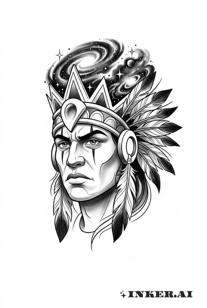 Chiến Binh Aztec Đội Vương Miện Ngân Hà