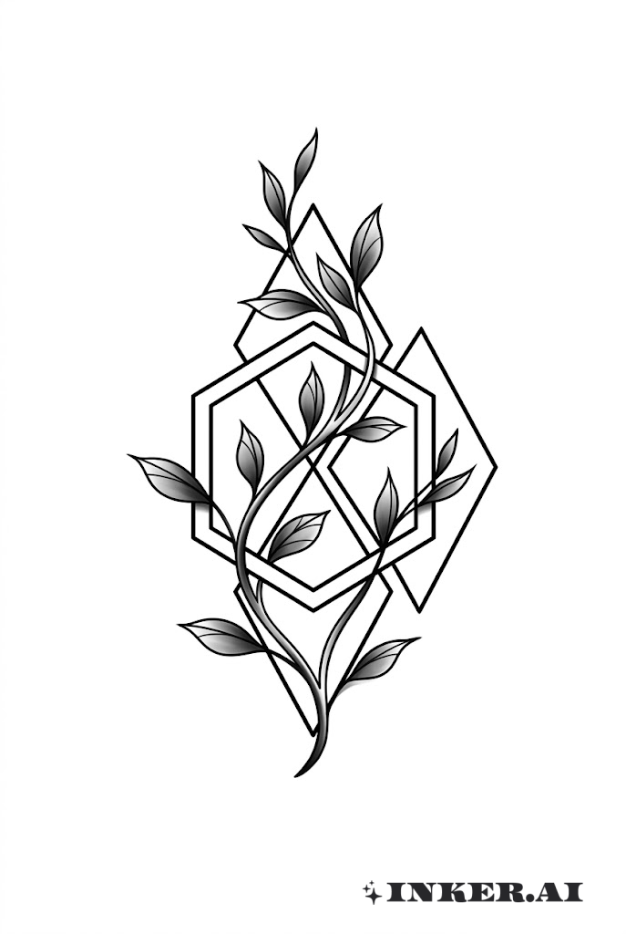 Polygonal Vine Weave