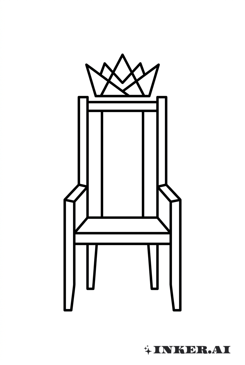 極簡王國王座象徵
