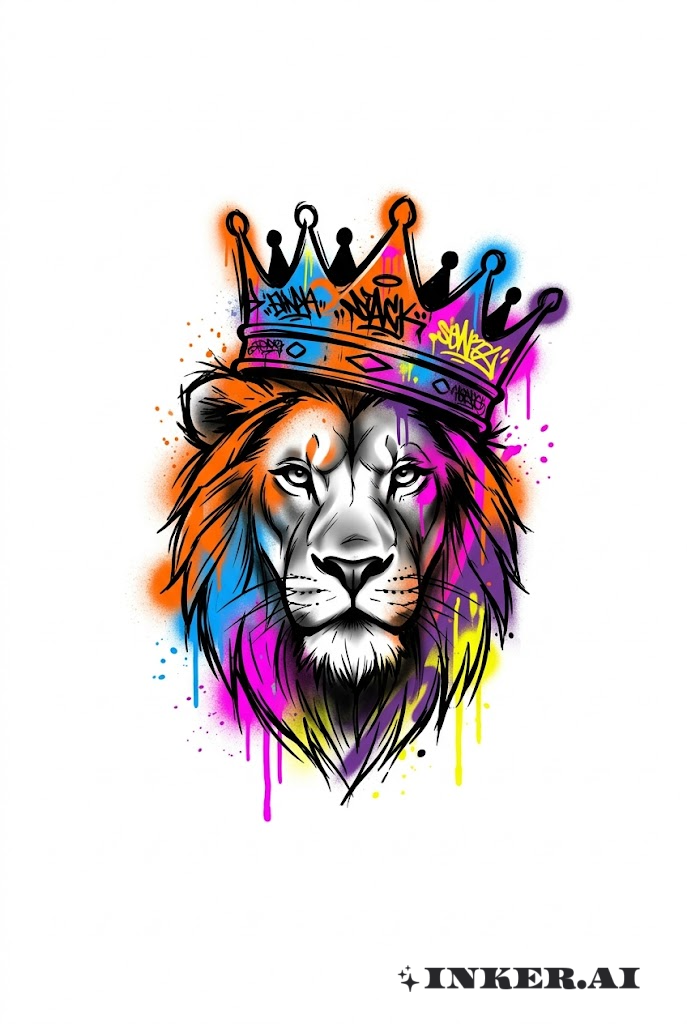 킹덤 그래피티 라이언