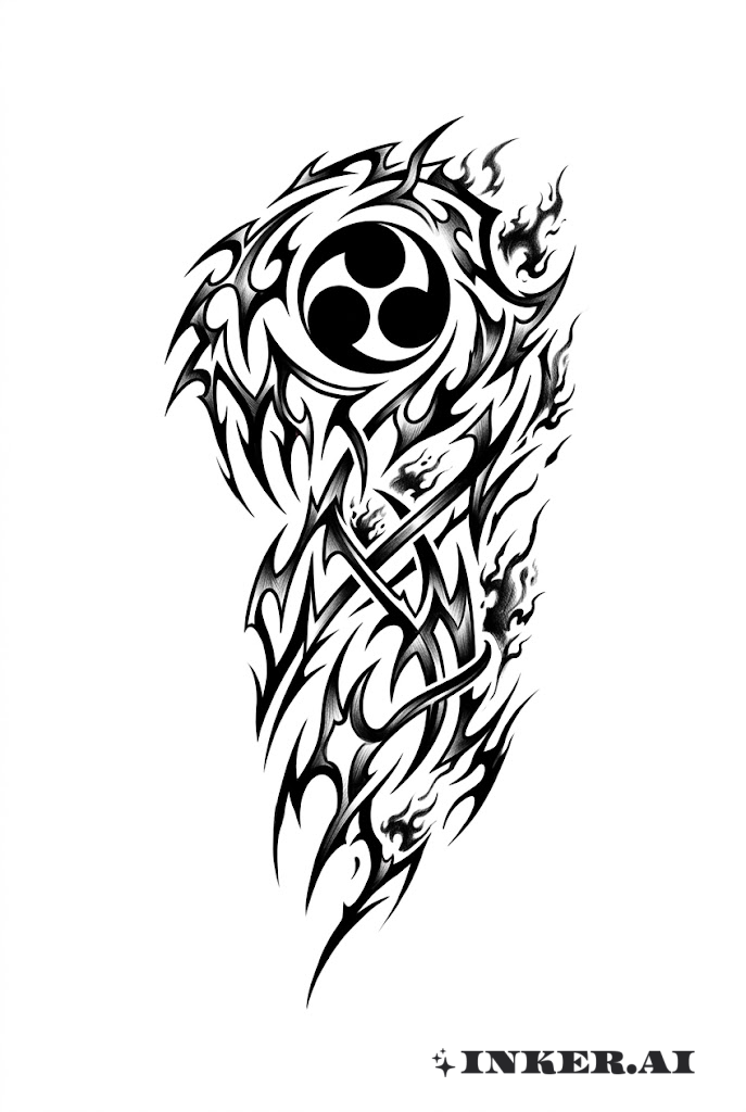 サスケ呪印解放ラインワーク