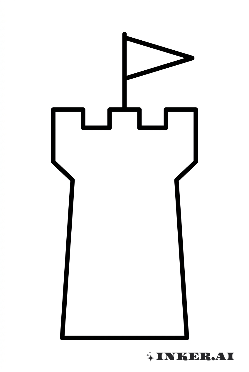 極簡王國城堡輪廓