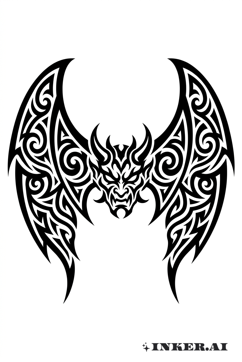 Asas Tribais de Demônio